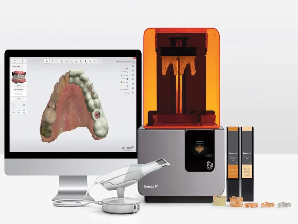 پرینتر رزینی دندانسازی